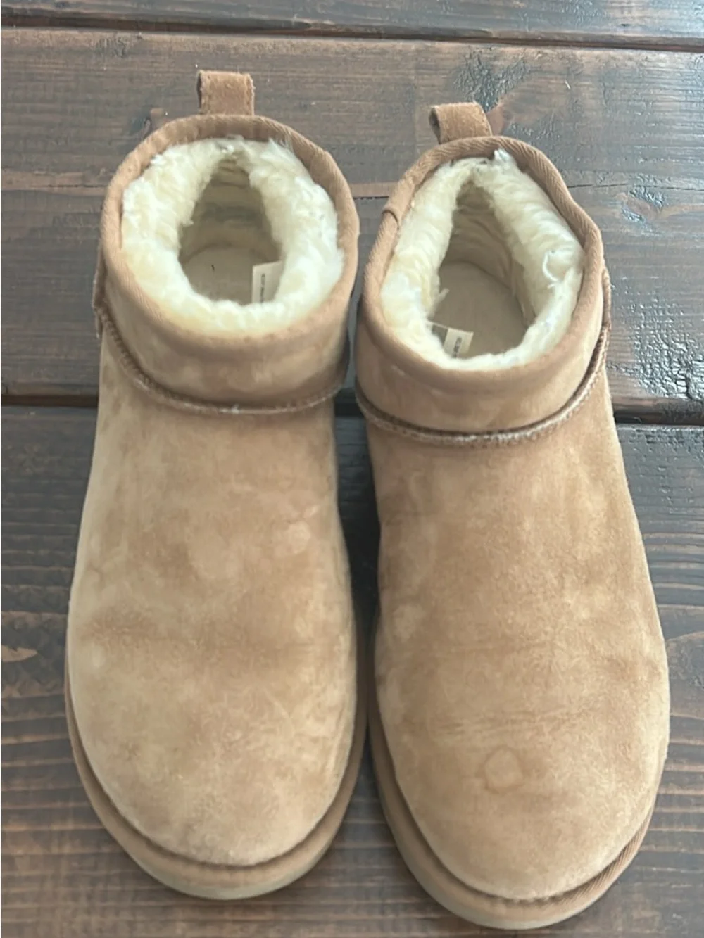 Women’s short UGG booties